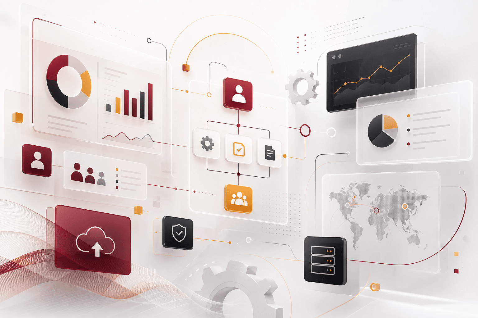 NOVELSERV operations and back-office coordination